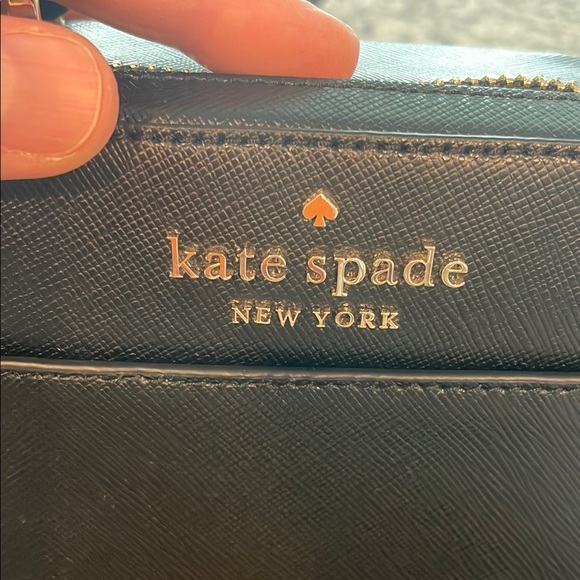 Kate Spade Black Mini Bag with Gold Hardware - Picture 8 of 8
